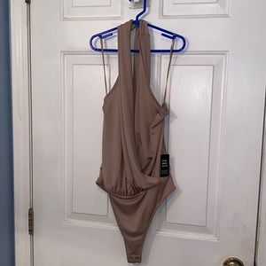Express tan colored bodysuit!
